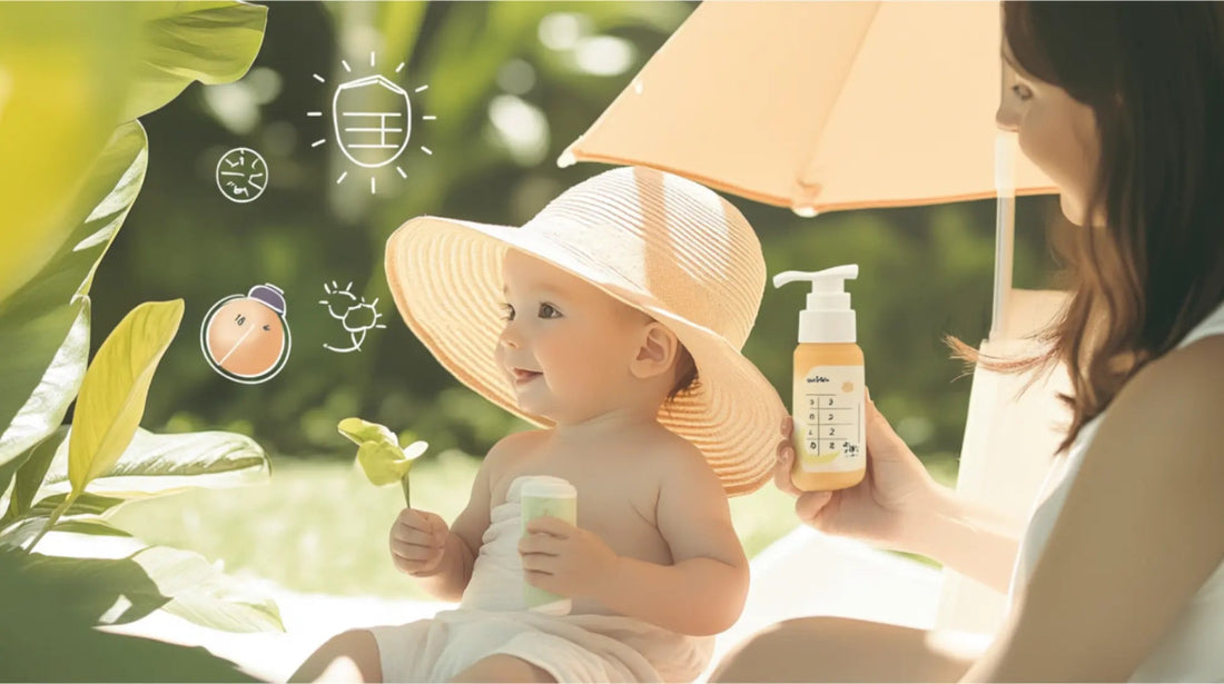 How to Apply Sunscreen Safely and Effectively on Your Baby - Sky and Sol