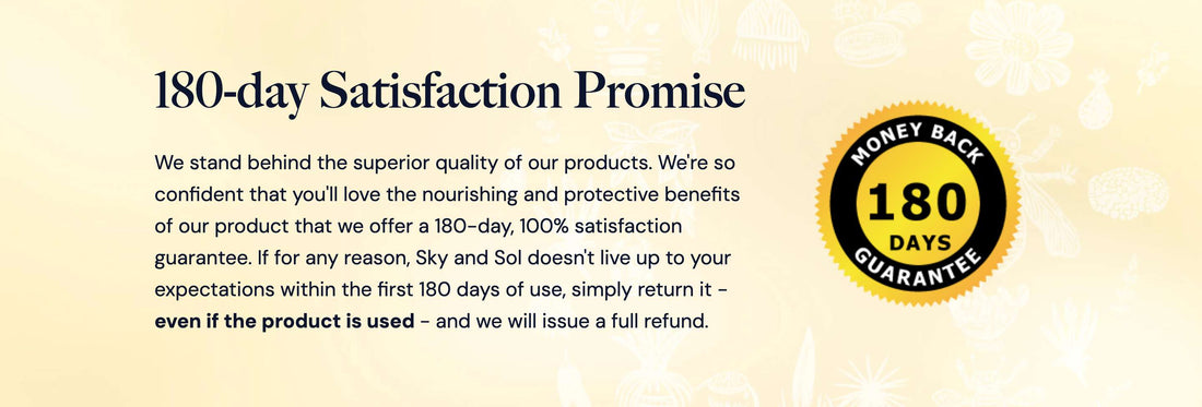 Love Your Skin In 180 Days Or Pay Nothing