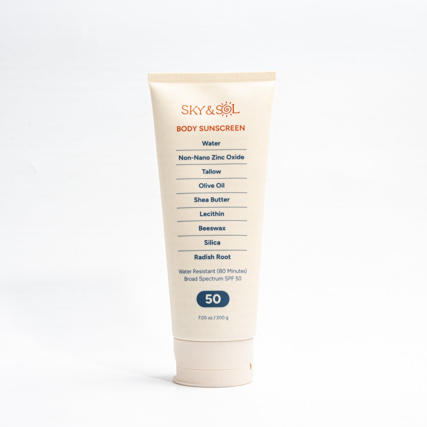 Sky and Sol Body Sunscreen SPF 50 (7.05 oz)