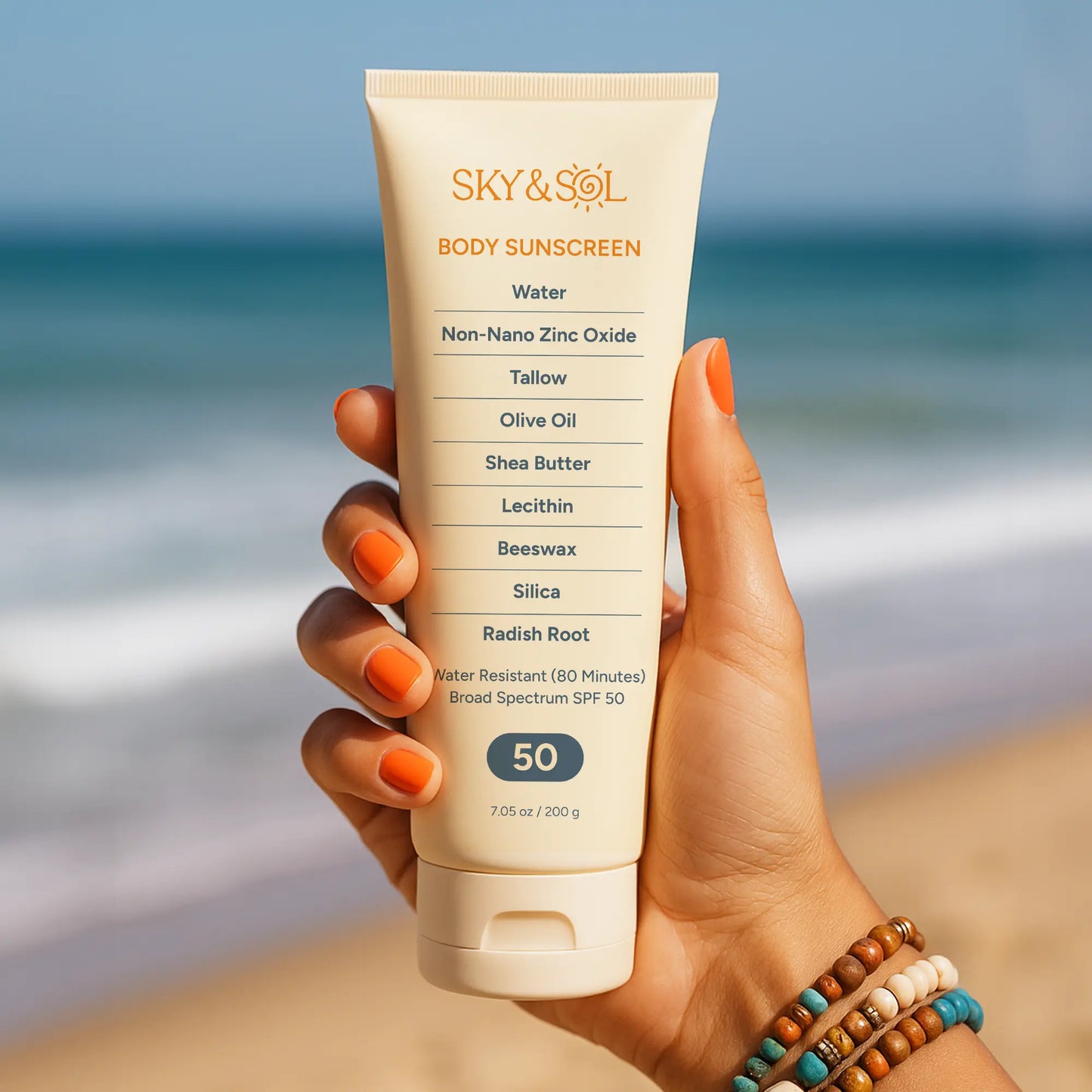 Sky and Sol Body Sunscreen SPF 50 (7.05 oz)