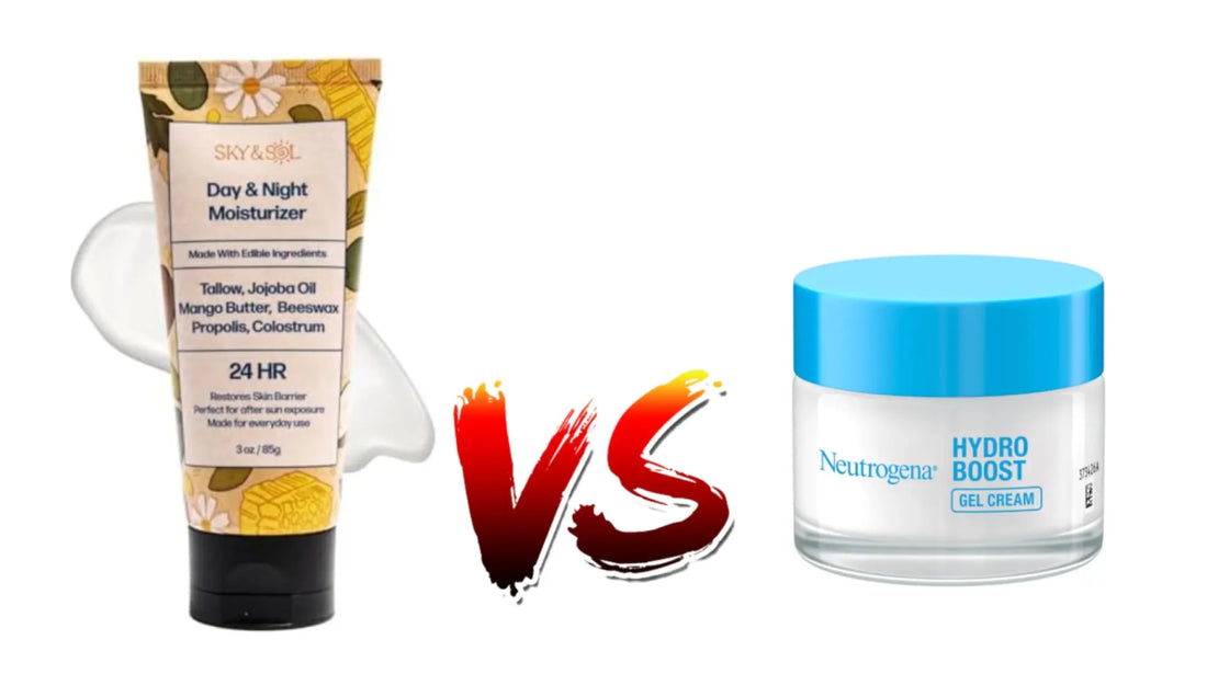 Sky&Sol Everything Cream vs. Neutrogena Hydro Boost Gel Cream: Best Moisturizer (2025) - Sky and Sol