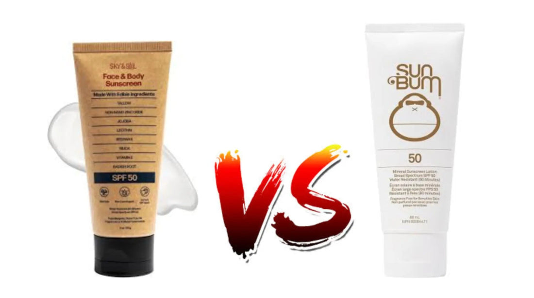 Sky&Sol vs. Sun Bum Mineral Sunscreen SPF 50: Which Natural SPF 50 Wins? - Sky and Sol