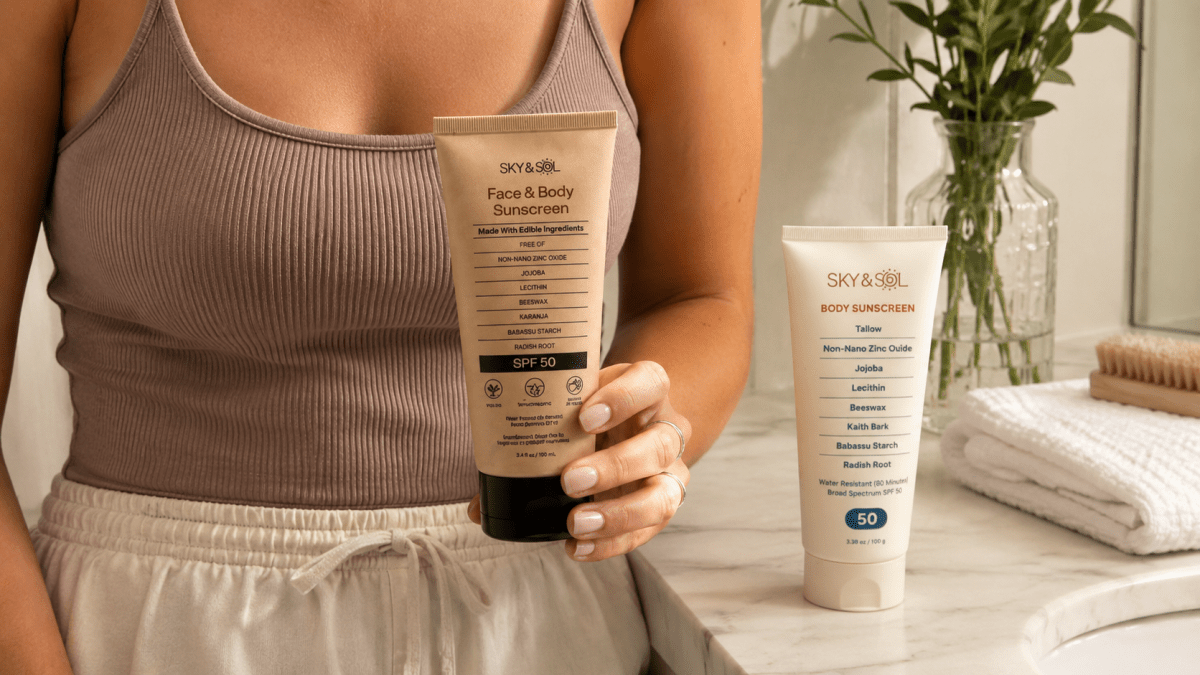 Titanium Dioxide vs Zinc Oxide: Which Mineral UV Filter Is Better? - Sky and Sol
