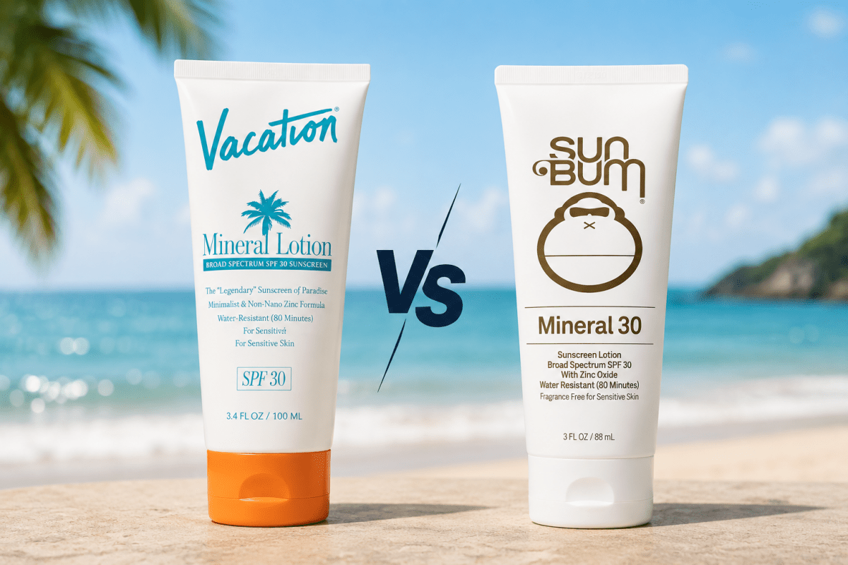 Vacation vs. Sun Bum Sunscreen: Which Brand Should You Buy? - Sky and Sol
