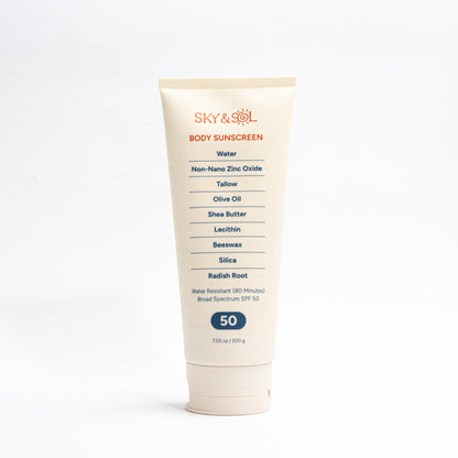 Sky and Sol Body Sunscreen SPF 50 (7.05 oz)