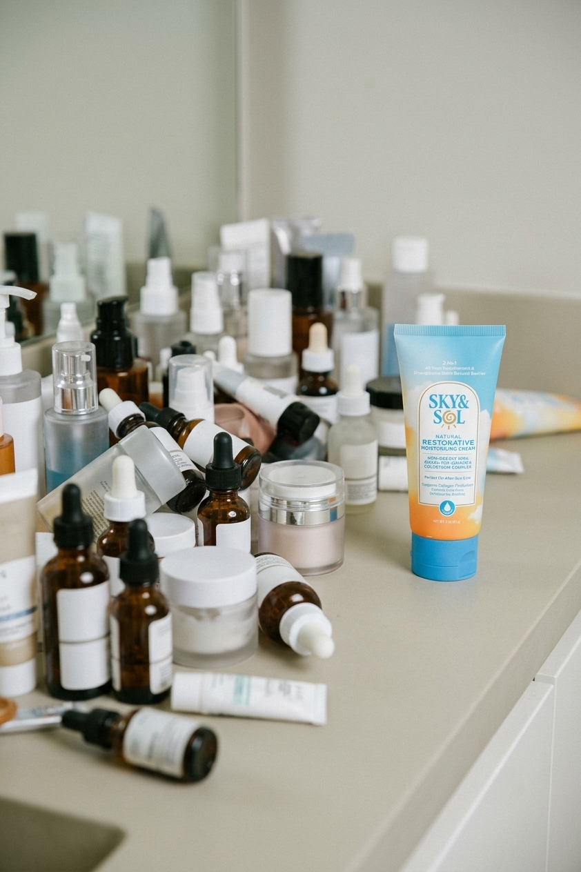 One Jar Replaces Your Entire Bathroom Shelf
