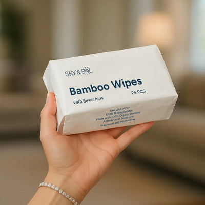 SolSwipe™ Bamboo Wipes