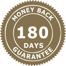 Sky & Sol 180 days money back guarantee seal