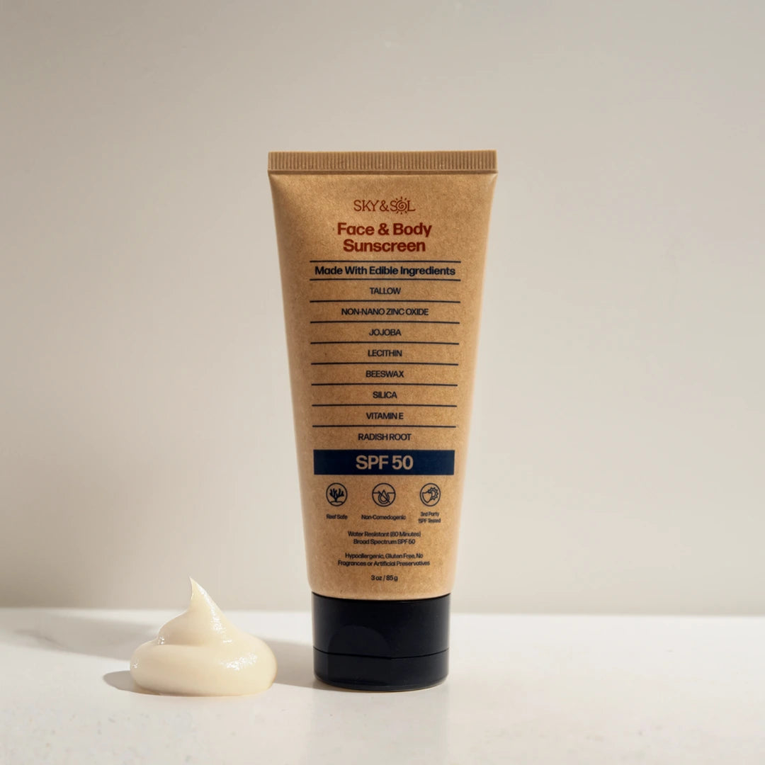 Sky and Sol Face and Body Sunscreen SPF 50