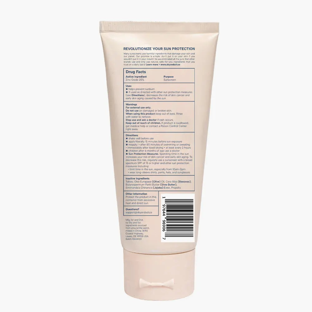 Sky and Sol: Natural Sunscreen & Self-Care Range
