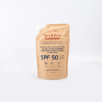 Face and Body Sunscreen Kraft Bag SPF 50 - 500g - Sky and Sol