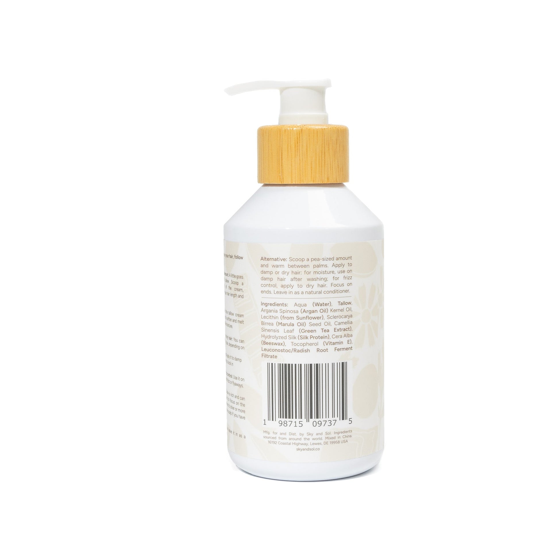 Leave - in Hair Conditioner Cream - Sky and Sol