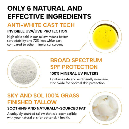 Natural SPF 50 Ingredients