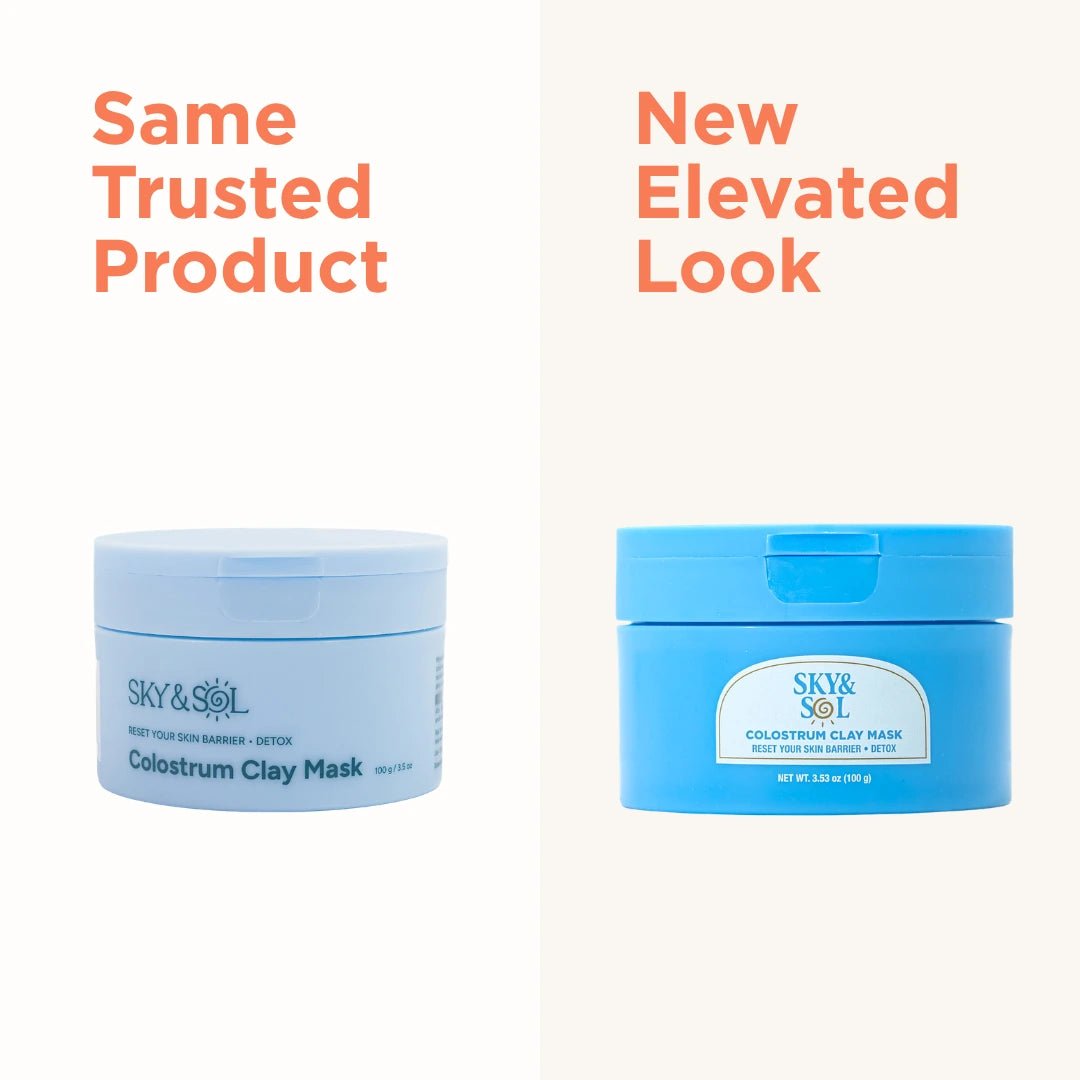 Sky and Sol Colostrum Clay Mask - Sky and Sol