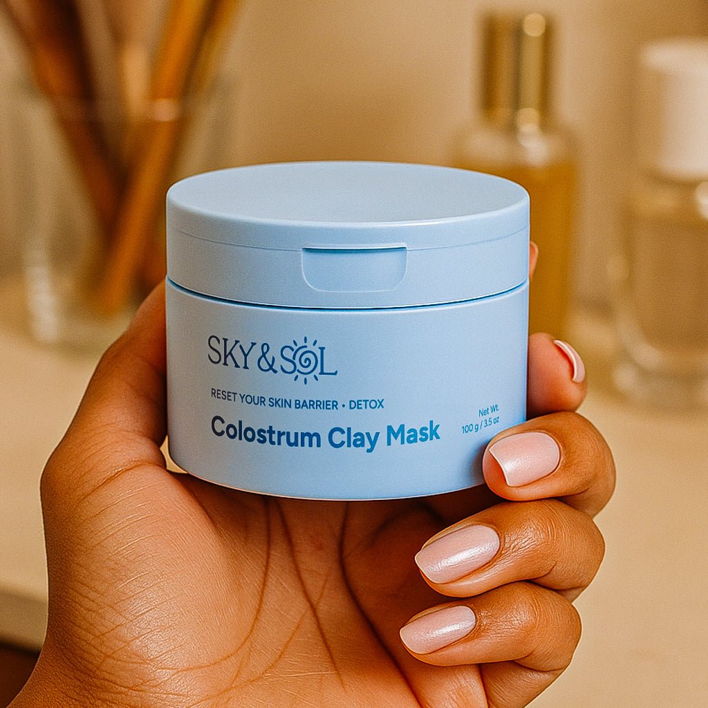 Sky and Sol Colostrum Clay Mask - Sky and Sol