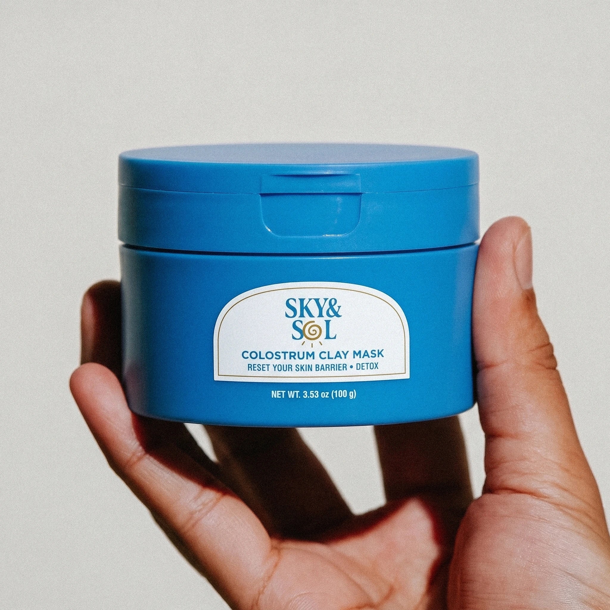 Sky and Sol Colostrum Clay Mask - Sky and Sol
