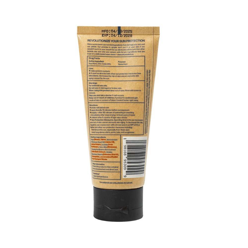 Sky and Sol Face and Body Sunscreen SPF 50 - Sky and Sol