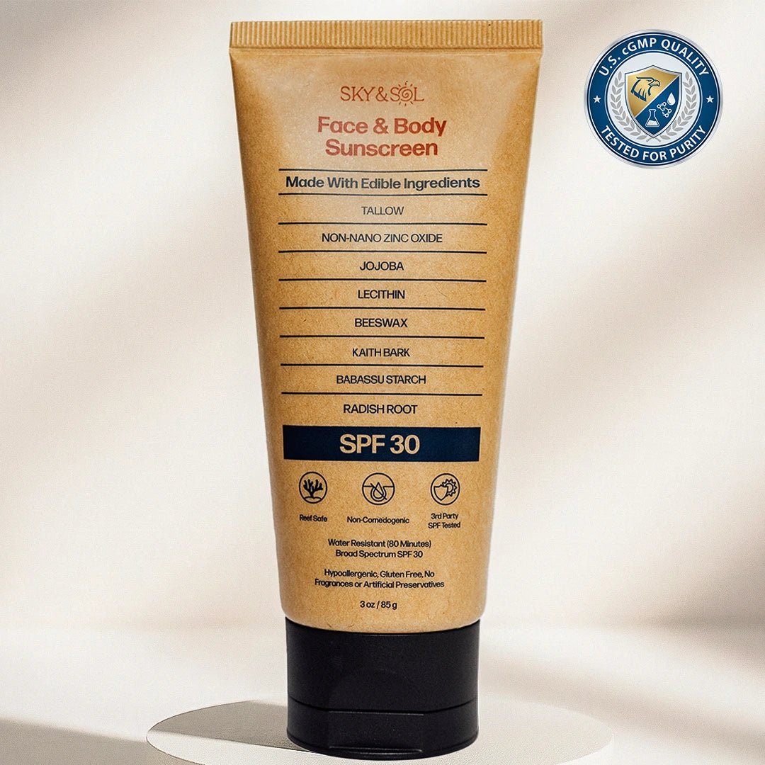 Sky and Sol Face & Body Sunscreen - Sky and Sol