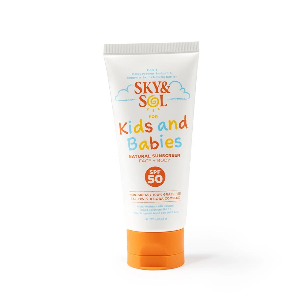 Sky and Sol Kids and Babies Sunscreen - Sky and Sol