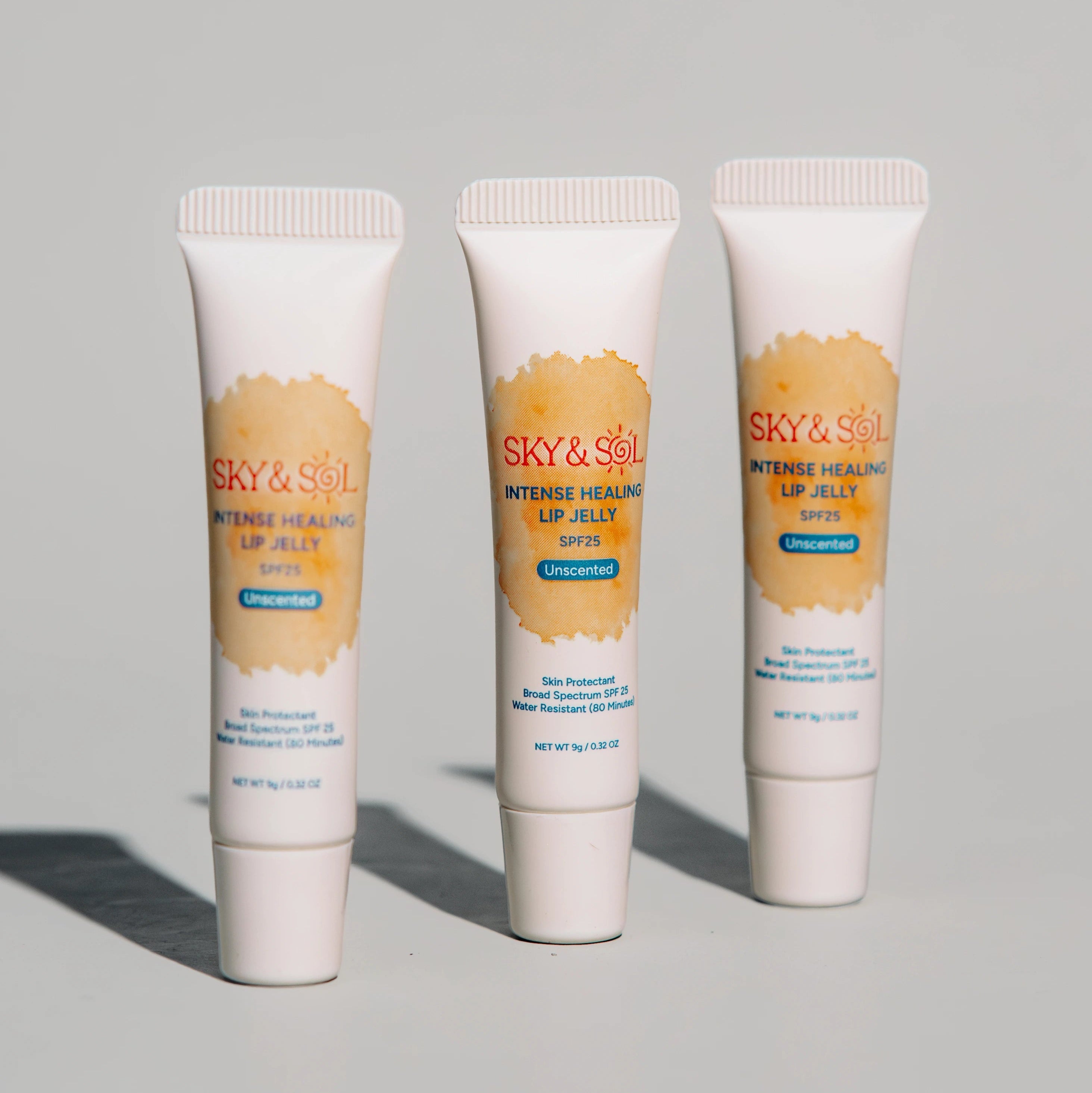Sky and Sol Lip Jelly SPF 25 (Pack of 3) - Sky and Sol