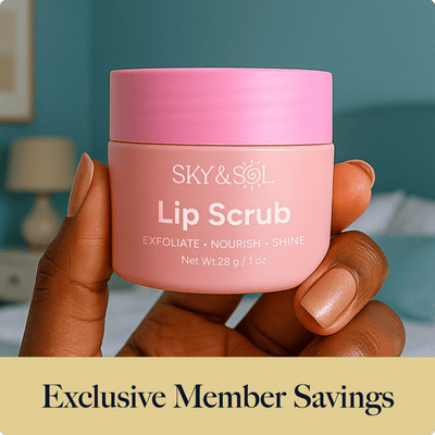Sky and Sol Lip Scrub