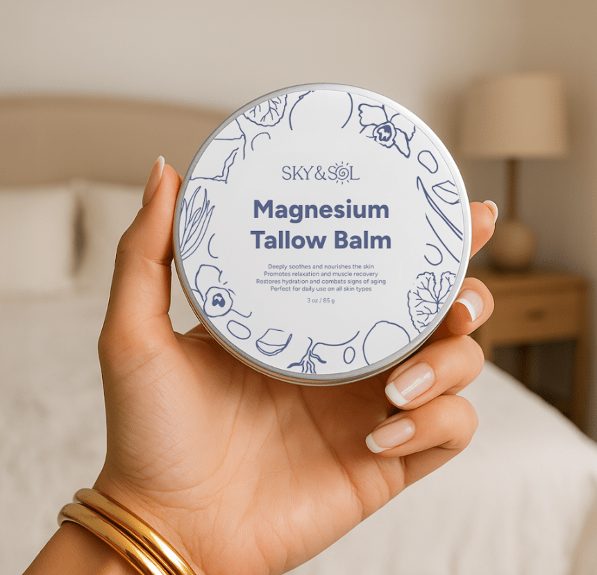Sky and Sol Tallow Magnesium Night Balm - Sky and Sol