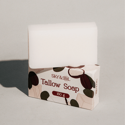 Sky and Sol Tallow Soap (Pack of 3)