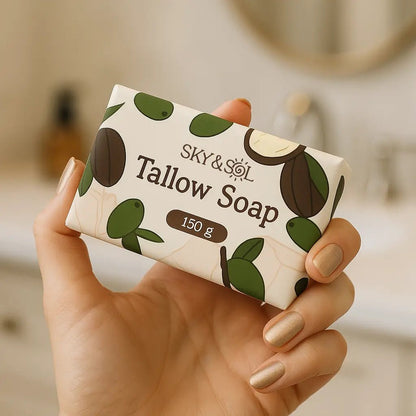 Sky and Sol Tallow Soap (Pack of 3) (INT) - Sky and Sol