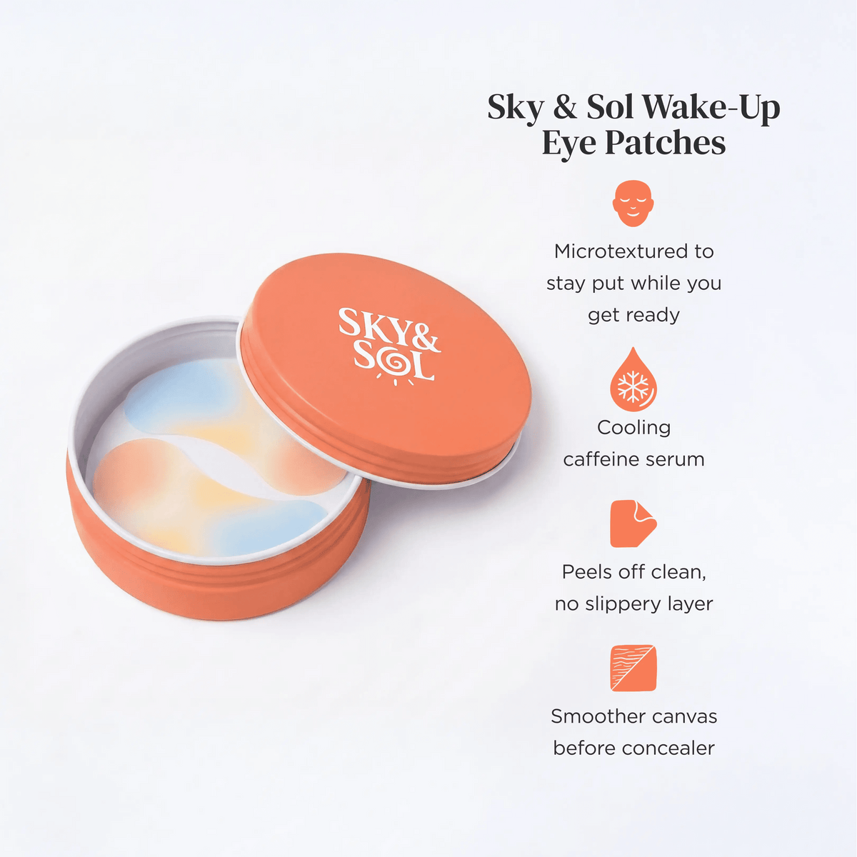 Sky & Sol Wake-Up Eye Patches - Sky and Sol