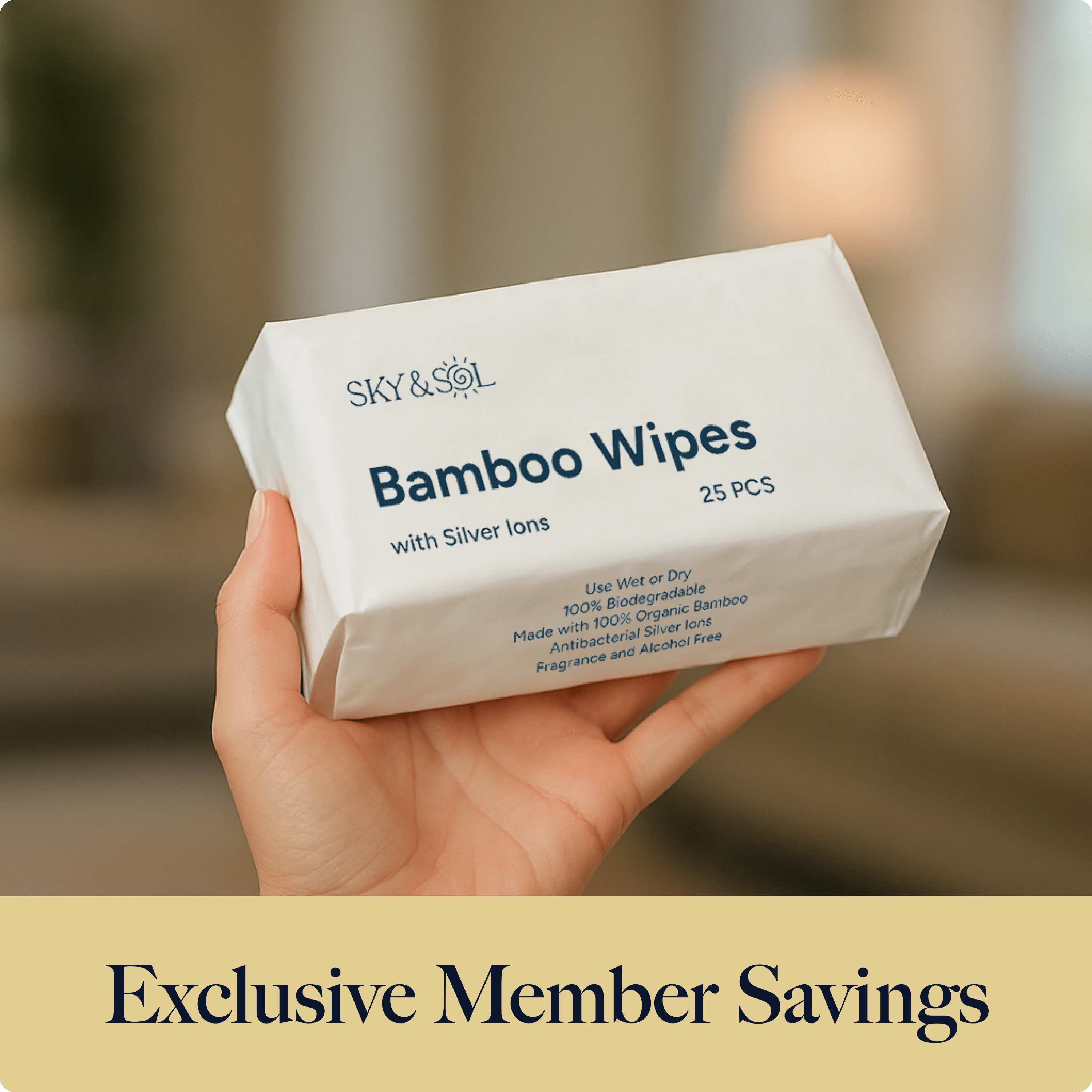 SolSwipe™ Face Wipes - Sky and Sol