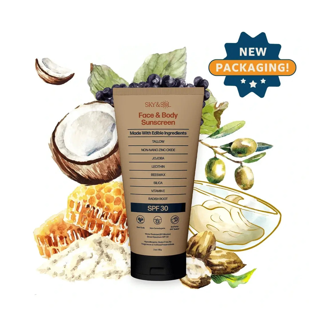 Sky and Sol: Natural Sunscreen & Self-Care Range
