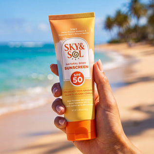XL Sky and Sol Body Sunscreen SPF 50 (5.30 oz) - Sky and Sol