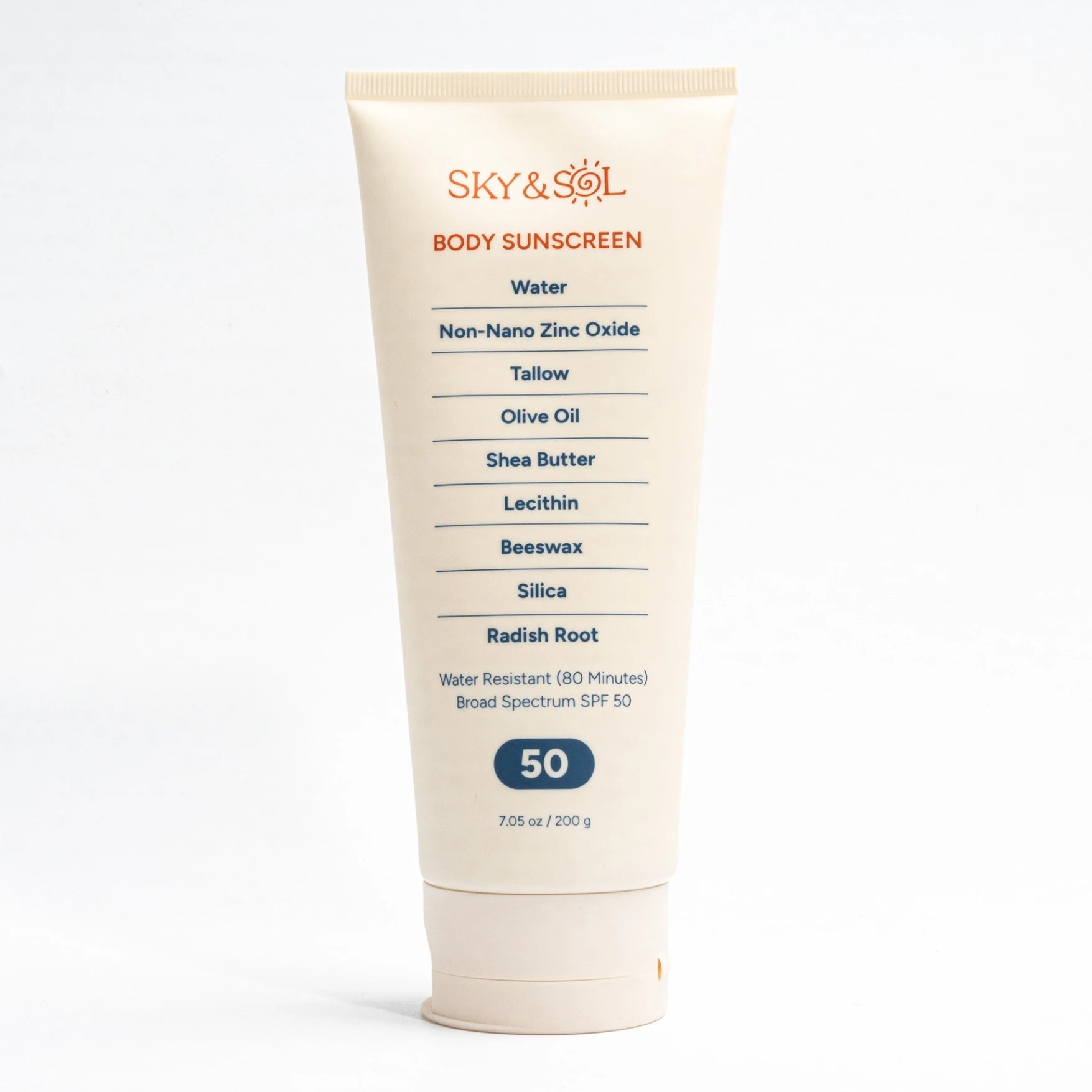 XL Sky and Sol Body Sunscreen SPF 50 (7.05 oz) - Sky and Sol