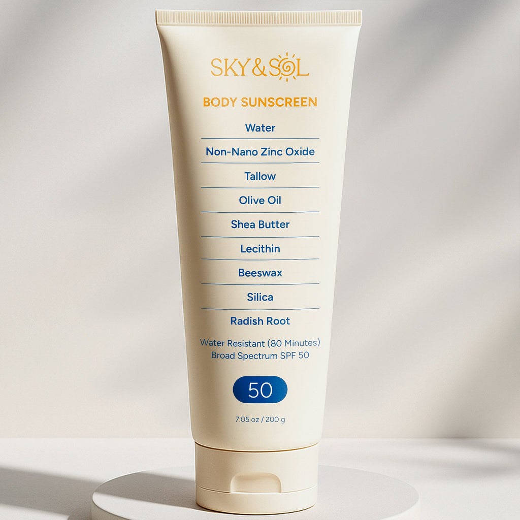 XL Sky and Sol Body Sunscreen SPF 50 (7.05 oz) - Sky and Sol