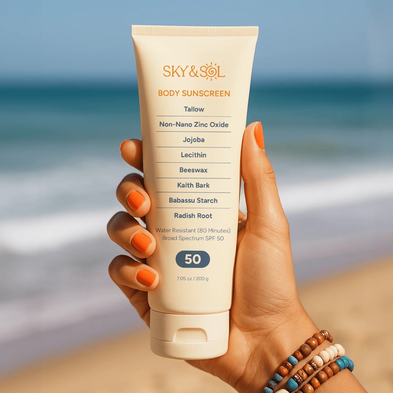 XL Sky and Sol Body Sunscreen SPF 50 (7.05 oz) - Sky and Sol