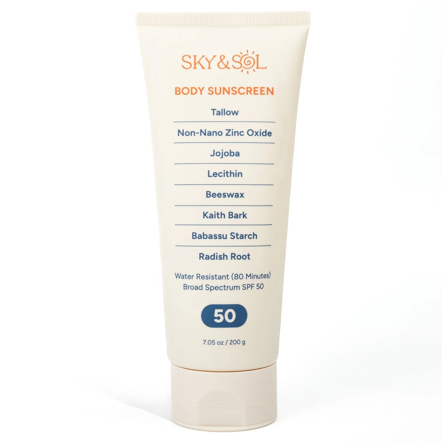 XL Sky and Sol Body Sunscreen SPF 50 (7.05 oz) - Sky and Sol