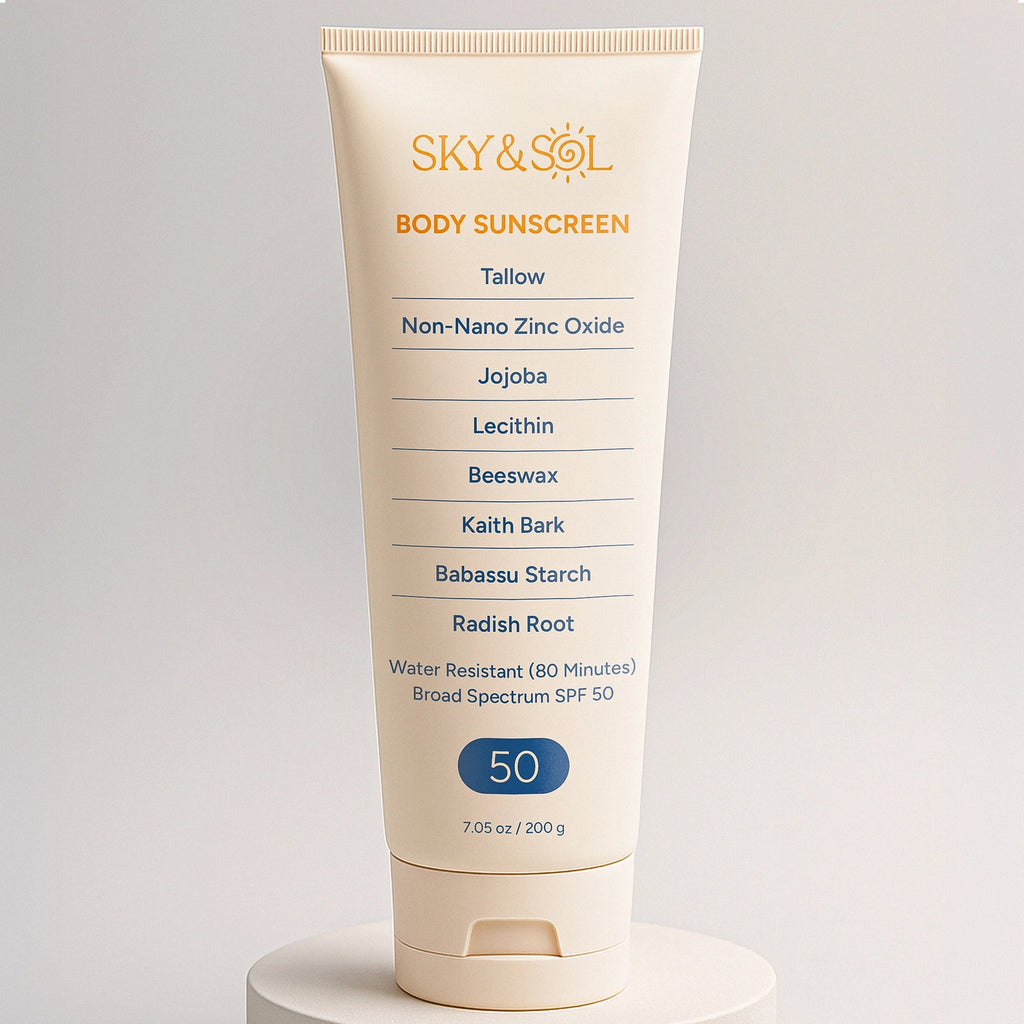 XL Sky and Sol Body Sunscreen SPF 50 (7.05 oz) - Sky and Sol